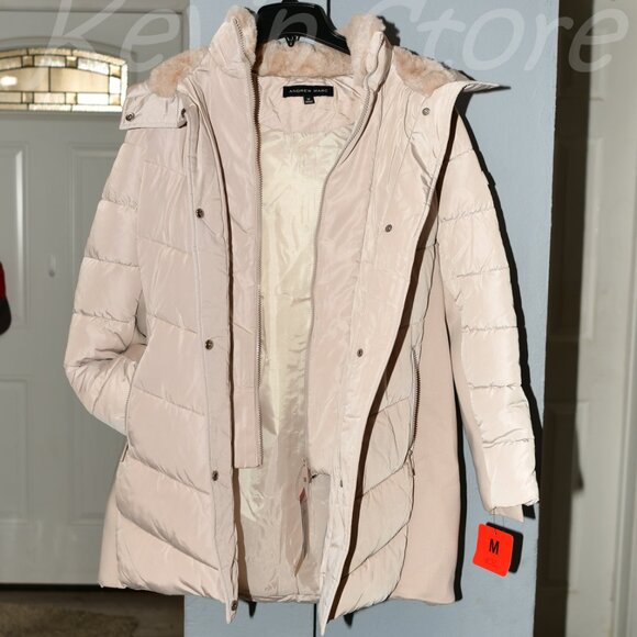 Colors: Beige (Barley)  Andrew Marc Ladies'‎ Walker Jacket - Picture 8 of 8